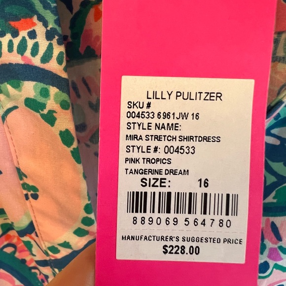 Lilly Pulitzer NWT cotton maxi dress - Picture 6 of 7